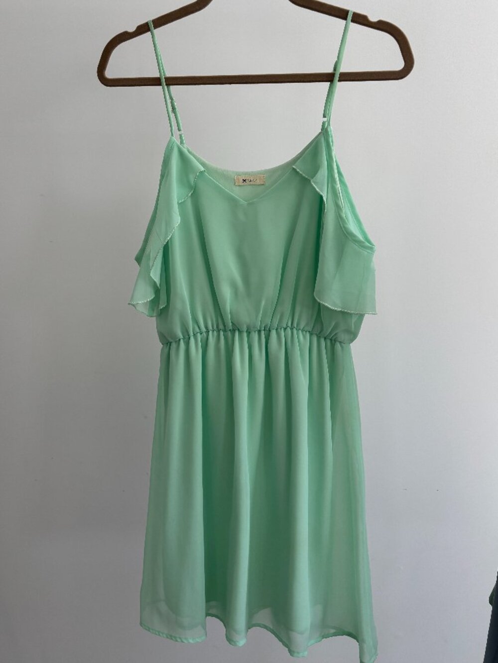 Everly Sea foam green sundress